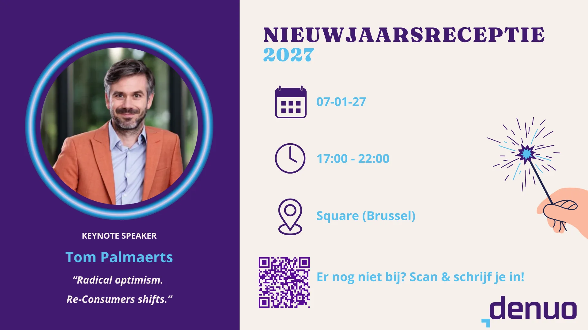 Nieuwjaarsreceptie 2027
