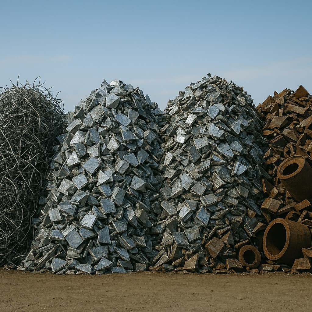  Herziening van de categorieën staal, aluminium en koper