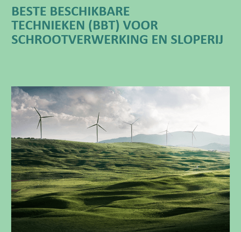 BBT-studie schrootverwerking & sloperij: vierde draft beschikbaar
