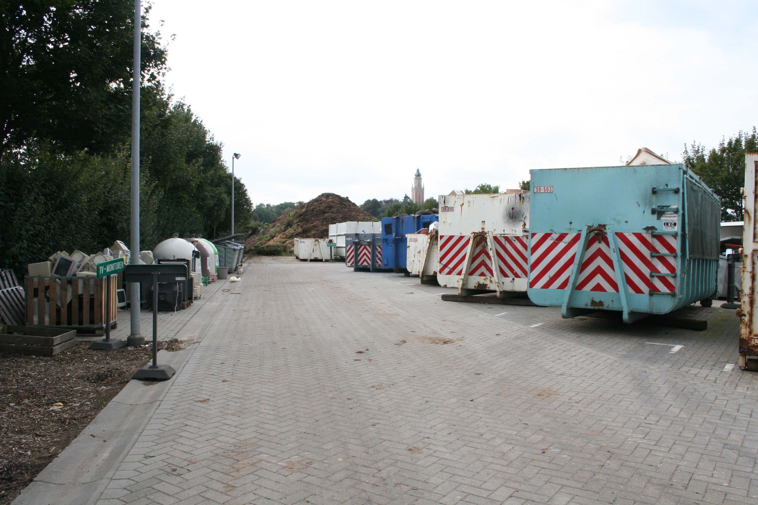 Vlaamse recyclageparken gaan opnieuw open