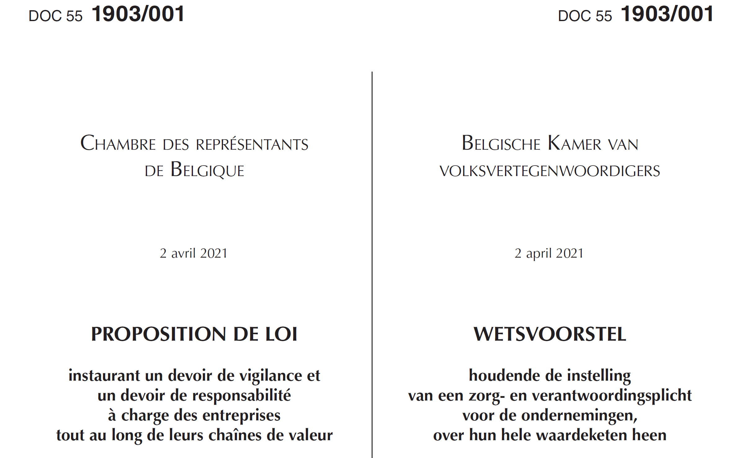 Vers un devoir de vigilance et de responsabilité des entreprises tout au long de leurs chaînes de valeur  ?