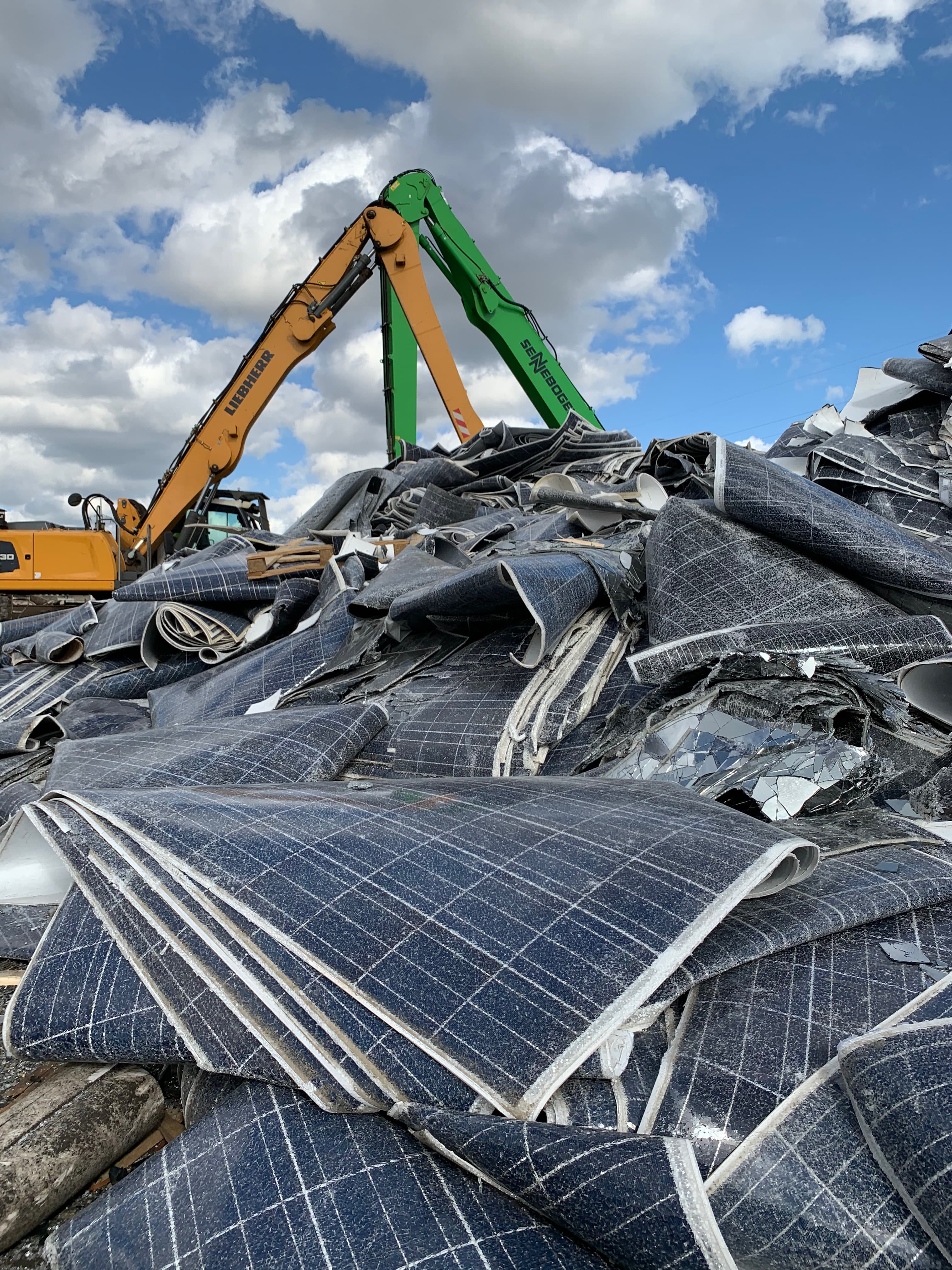 #REACT : PV CYCLE : accord relatif au traitement des panneaux photovoltaïques usagés