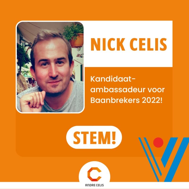 Stem Denuo-lid Nick Celis tot Multimodale Ambassadeur 2022