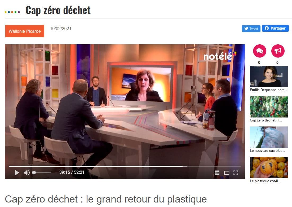 Tv-debat over de grote terugkeer van plastic: Denuo dringt erop aan plastic-bashing te vermijden