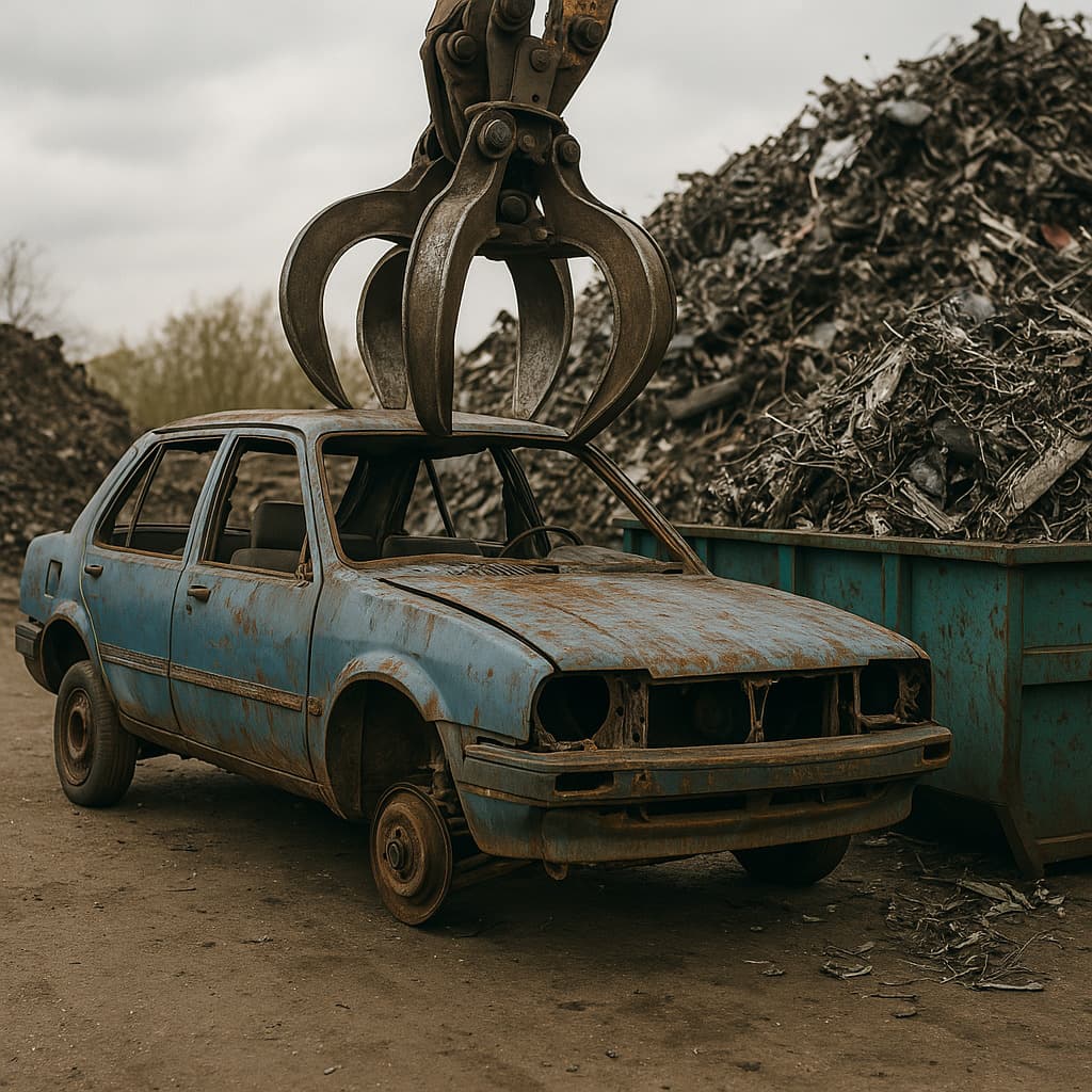 Vergoeding en bevordering van recycling van autowrakken
