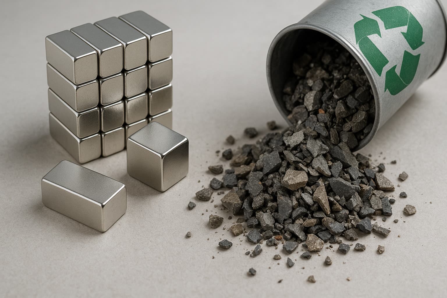#REACT : Consultation sur la recyclabilité et le contenu recyclé des aimants permanents