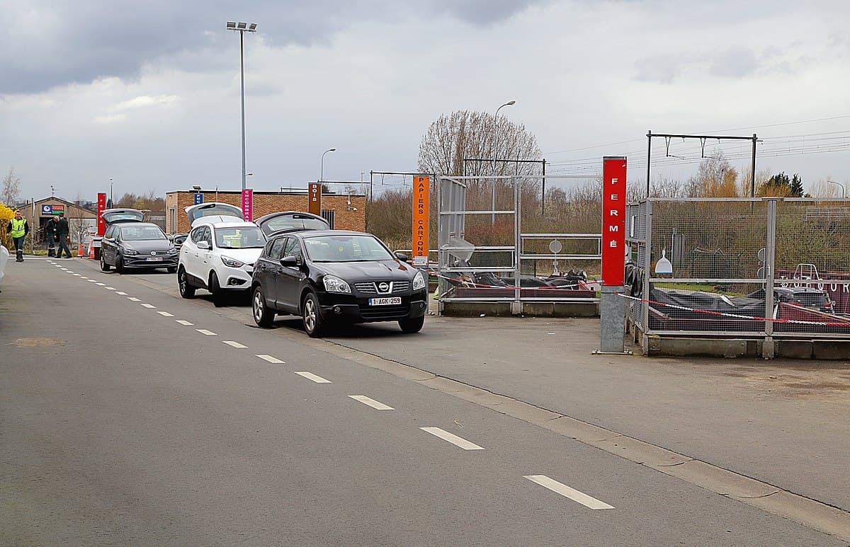 COVID-19 : Wallonie : réouverture des recyparcs