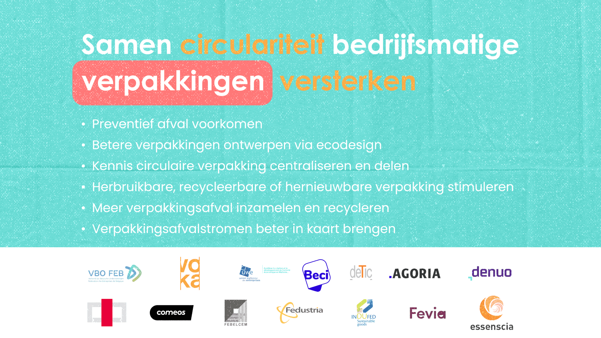 Le plan d'action vise un recyclage à 100 % des emballages industriels