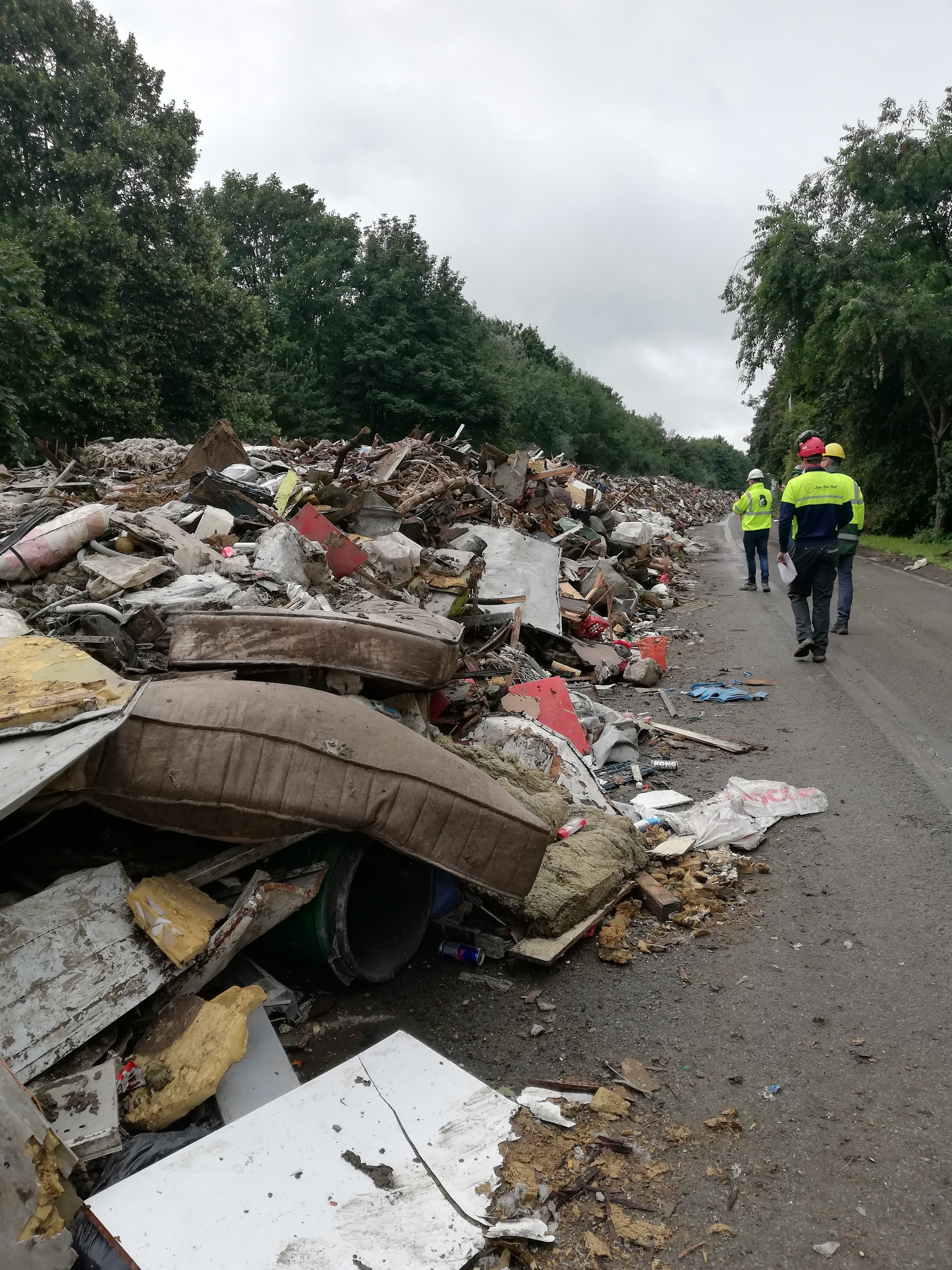 Overstromingsafval in Wallonië: lancering lastenboeken in twee weken