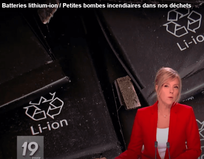 Lithium-ion-batterijen: RTBF maakt een reportage over de problematiek