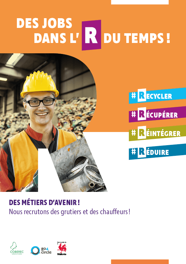 Wij delen gratis uw jobaanbiedingen op recyclingjob.be
